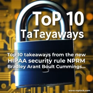 Read more about the article Top 10 takeaways from the new HIPAA security rule NPRM  Bradley Arant Boult Cummings LLP