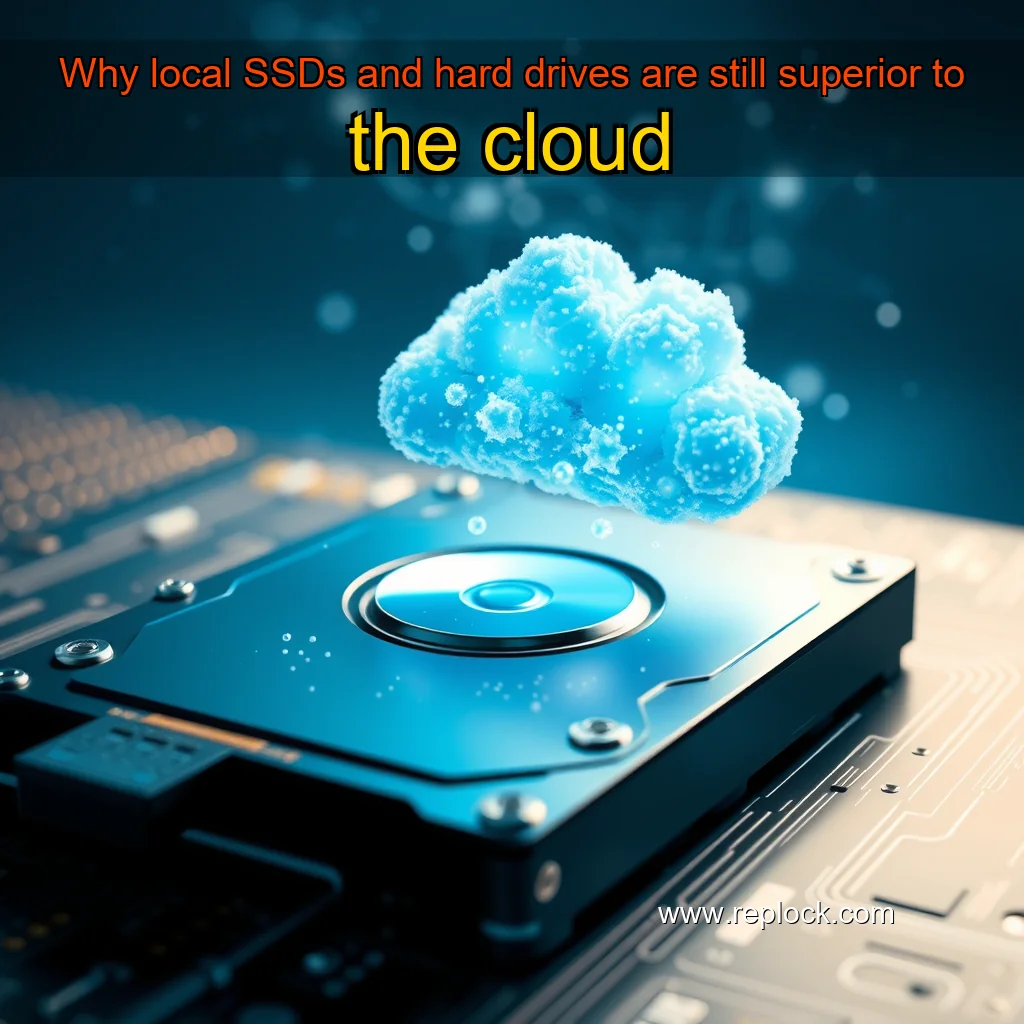 You are currently viewing Why local SSDs and hard drives are still superior to the cloud