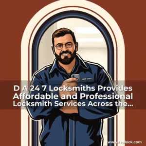 Read more about the article D  A 24  7 Locksmiths Provides Affordable and Professional Locksmith Services Across the united states