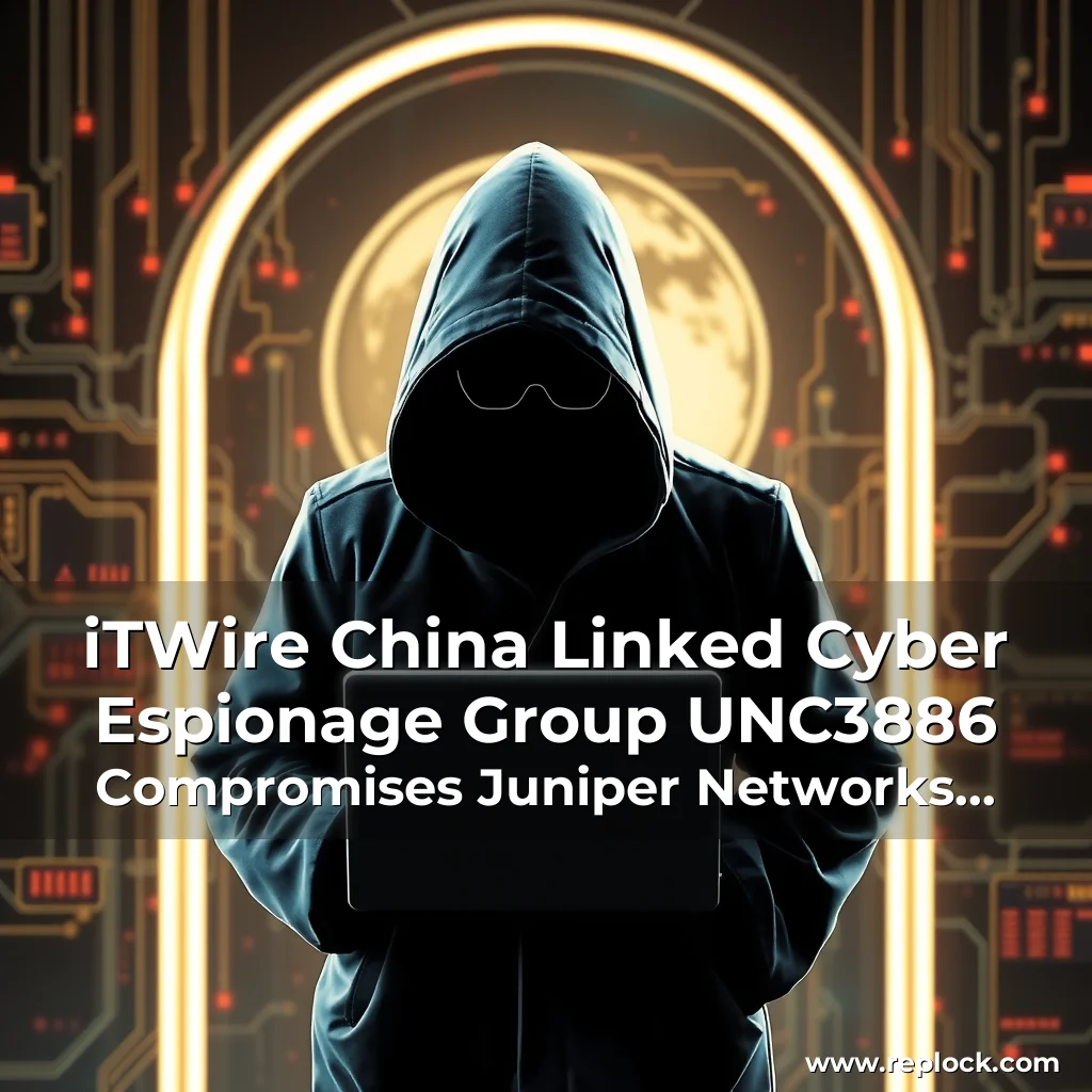 You are currently viewing iTWire  China  Linked Cyber Espionage Group UNC3886 Compromises Juniper Networks Routers