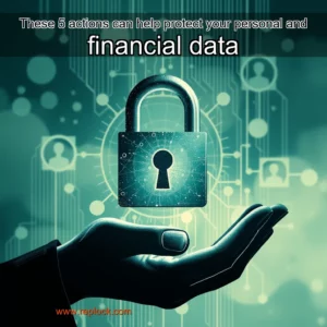 Read more about the article These 5 actions can help protect your personal and financial data