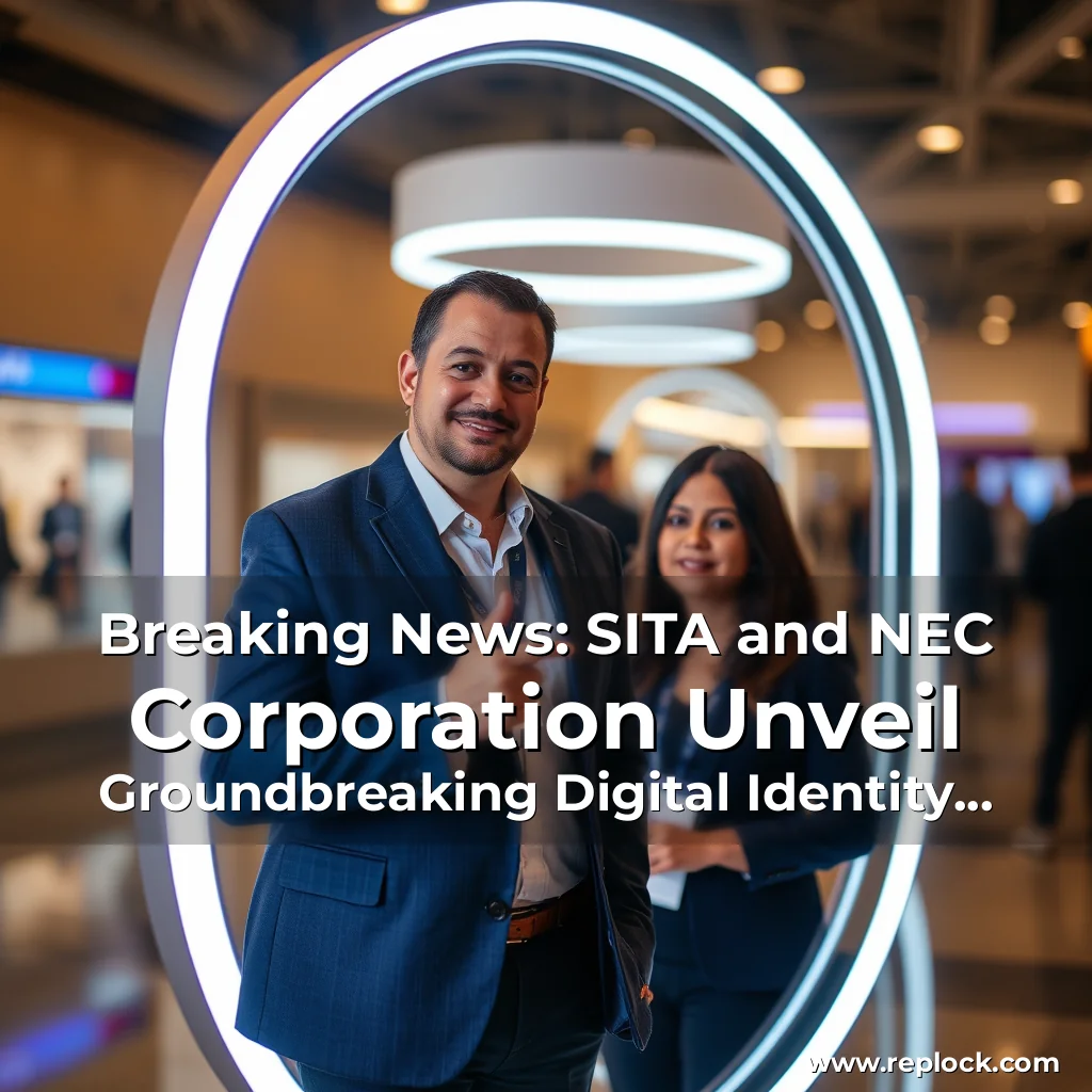 Read more about the article Breaking News: SITA and NEC Corporation Unveil Groundbreaking Digital Identity Partnership