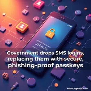 Read more about the article Government drops SMS logins, replacing them with secure, phishing-proof passkeys