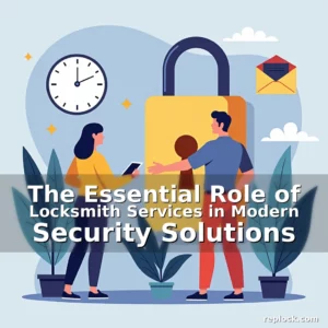 Read more about the article The Essential Role of Locksmith Services in Modern Security Solutions