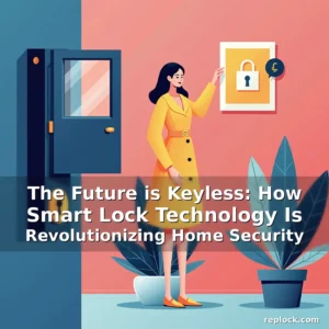 Read more about the article The Future is Keyless: How Smart Lock Technology Is Revolutionizing Home Security