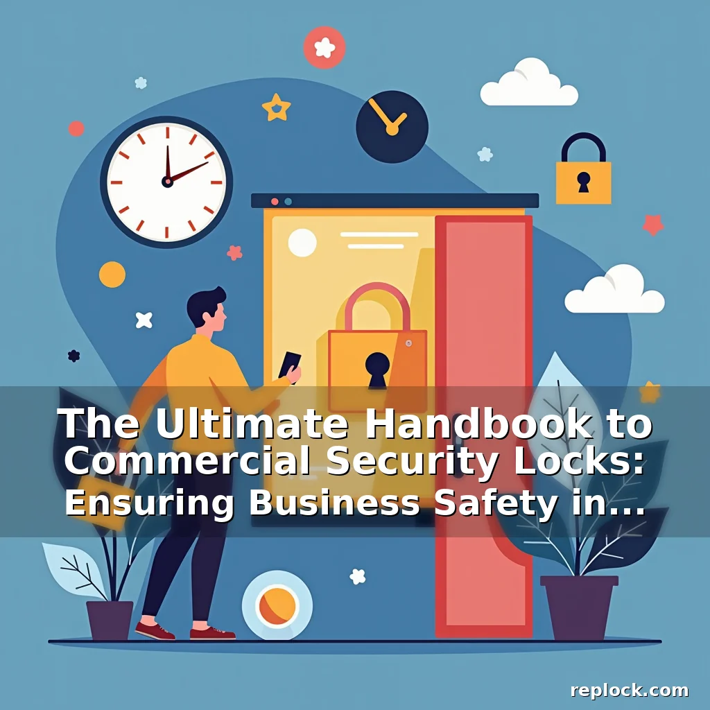 Read more about the article The Ultimate Handbook to Commercial Security Locks: Ensuring Business Safety in Modern Times