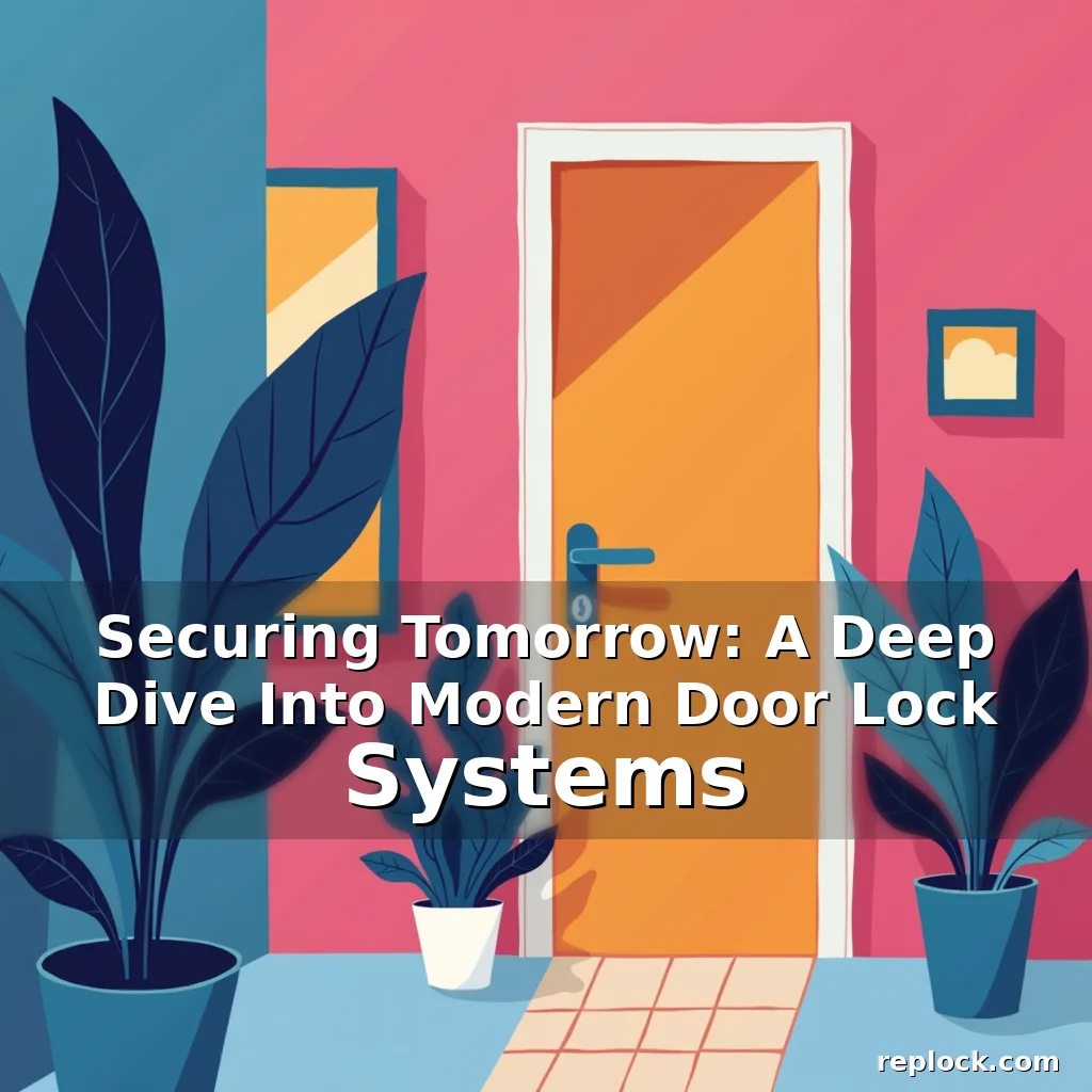 Read more about the article Securing Tomorrow: A Deep Dive Into Modern Door Lock Systems