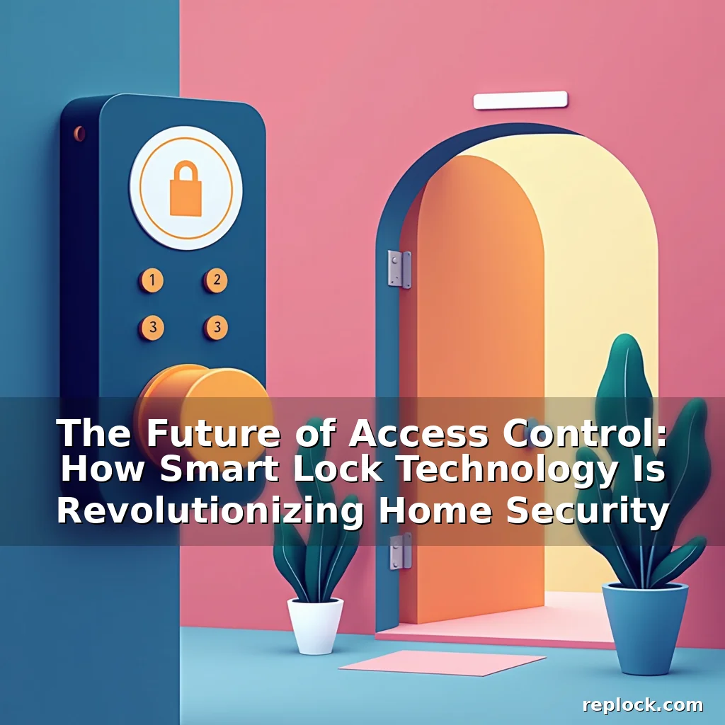 Read more about the article The Future of Access Control: How Smart Lock Technology Is Revolutionizing Home Security