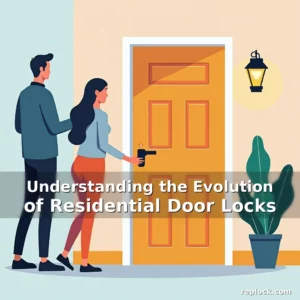 Artistic representation for Understanding the Evolution of Residential Door Locks