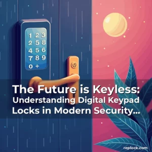 Artistic representation for The Future is Keyless: Understanding Digital Keypad Locks in Modern Security Systems