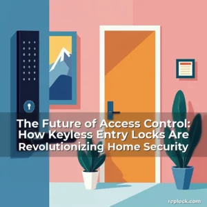 Read more about the article The Future of Access Control: How Keyless Entry Locks Are Revolutionizing Home Security