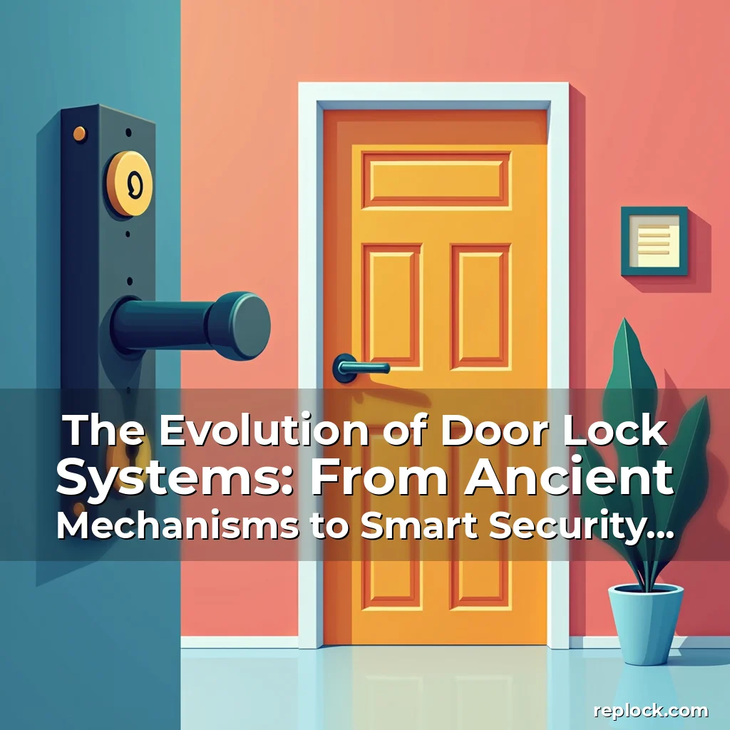 Read more about the article The Evolution of Door Lock Systems: From Ancient Mechanisms to Smart Security Solutions