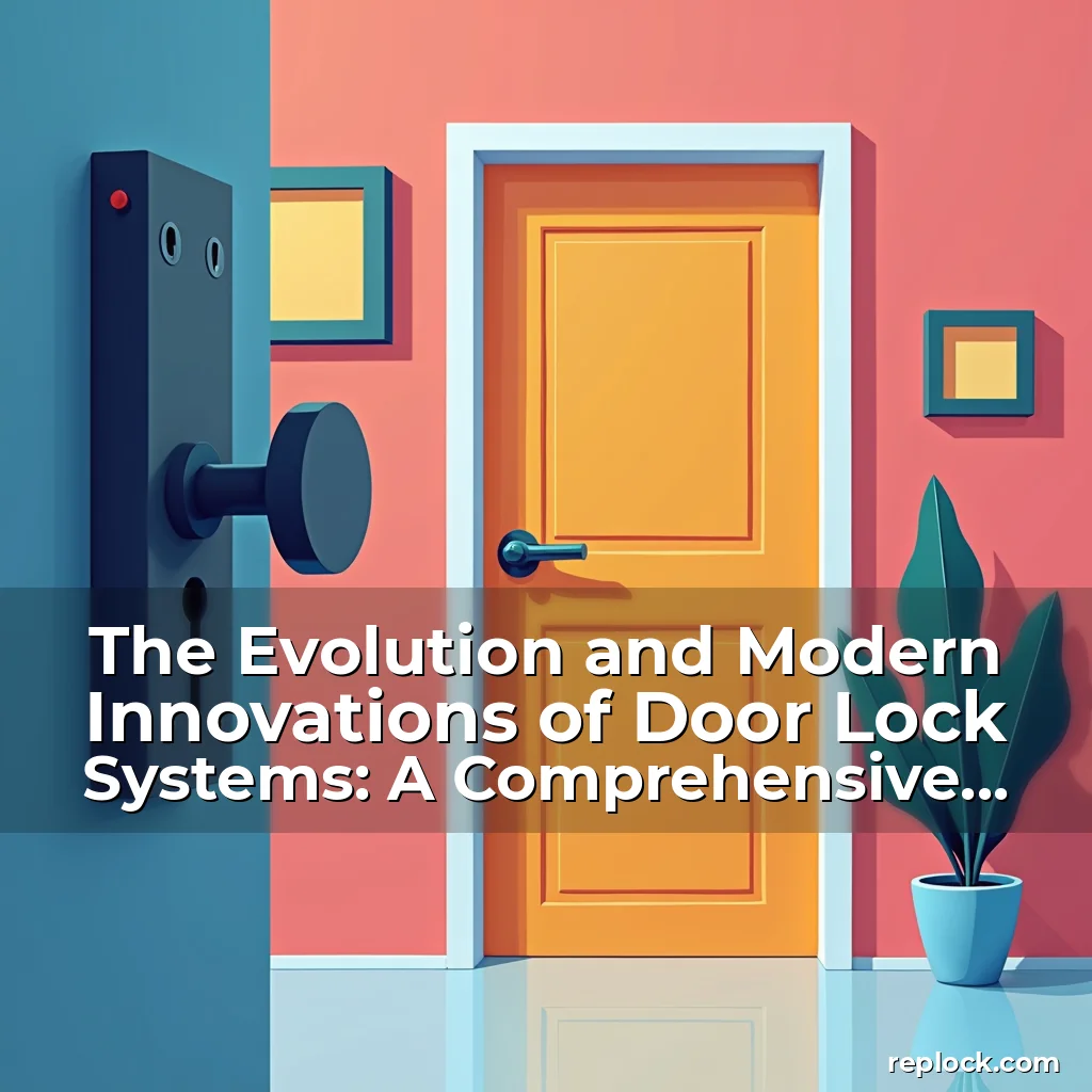 Read more about the article The Evolution and Modern Innovations of Door Lock Systems: A Comprehensive Exploration